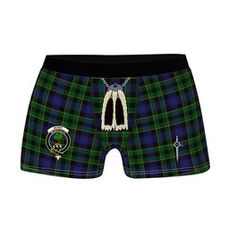 ScotsTee Shop Scottish Mowat Clan Crest Highland Kilt Sporran Tartan Boxer Briefs