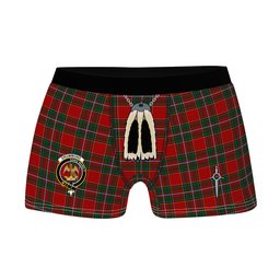 ScotsTee Shop Scottish Drummond Ancient Clan Crest Highland Kilt Sporran Tartan Boxer Briefs