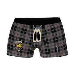 ScotsTee Shop Scottish Thompson Society Grey Clan Crest Highland Kilt Sporran Tartan Boxer Briefs