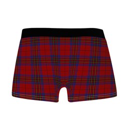ScotsTee Shop Scottish Leslie Red Clan Crest Highland Kilt Sporran Tartan Boxer Briefs