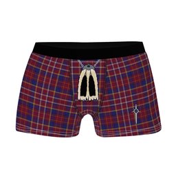 ScotsTee Shop Scottish Ruxton Hunting Clan Highland Kilt Sporran Tartan Boxer Briefs