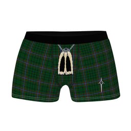 ScotsTee Shop Scottish MacRae Clan Highland Kilt Sporran Tartan Boxer Briefs