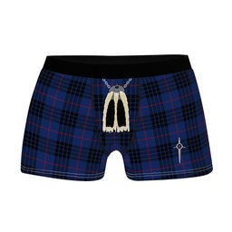 ScotsTee Shop Scottish Morgan Modern Clan Highland Kilt Sporran Tartan Boxer Briefs