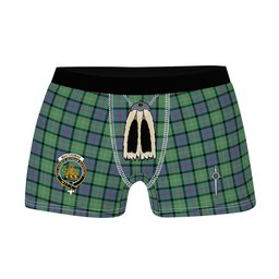 ScotsTee Shop Scottish MacThomas Ancient Clan Crest Highland Kilt Sporran Tartan Boxer Briefs