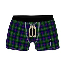 ScotsTee Shop Scottish MacThomas Modern Clan Highland Kilt Sporran Tartan Boxer Briefs