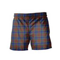 ScotsTee Shop Scottish Beattie (Beatty) Modern Men's Highland Kilt Sporran Tartan Shorts