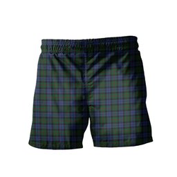 ScotsTee Shop Scottish Baird Men's Highland Kilt Sporran Tartan Shorts