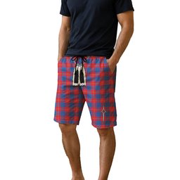 ScotsTee Shop Scottish Blane Men's Highland Kilt Sporran Tartan Shorts