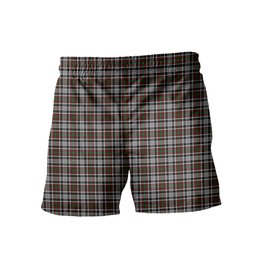 ScotsTee Shop Scottish Borthwick Dress Men's Highland Kilt Sporran Tartan Shorts