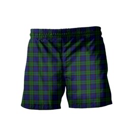 ScotsTee Shop Scottish Bannatyne SC Men's Highland Kilt Sporran Tartan Shorts