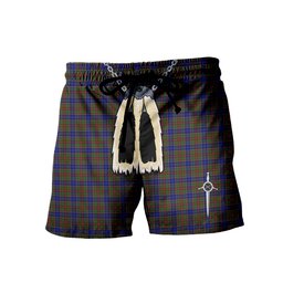ScotsTee Shop Scottish Beattie (Beatty) Men's Highland Kilt Sporran Tartan Shorts