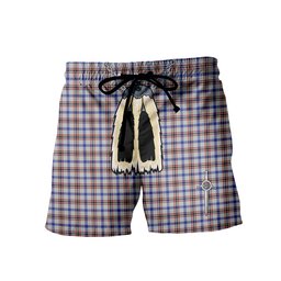 ScotsTee Shop Scottish Boswell Men's Highland Kilt Sporran Tartan Shorts