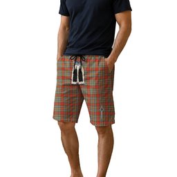 ScotsTee Shop Scottish Chattan Ancient Men's Highland Kilt Sporran Tartan Shorts