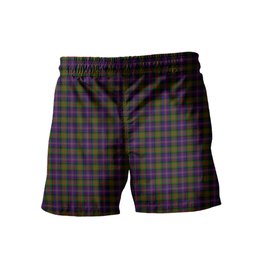 ScotsTee Shop Scottish Cameron of Erracht Modern Men's Highland Kilt Sporran Tartan Shorts