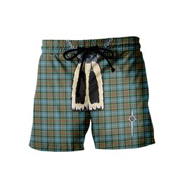 ScotsTee Shop Scottish Caldwell Men's Highland Kilt Sporran Tartan Shorts