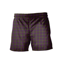ScotsTee Shop Scottish Donald Modern Men's Highland Kilt Sporran Tartan Shorts