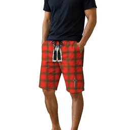 ScotsTee Shop Scottish Darroch Men's Highland Kilt Sporran Tartan Shorts