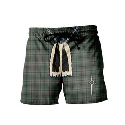 ScotsTee Shop Scottish Craig Men's Highland Kilt Sporran Tartan Shorts