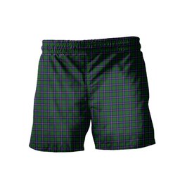 ScotsTee Shop Scottish Carmichael Modern Men's Highland Kilt Sporran Tartan Shorts