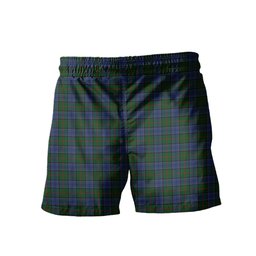 ScotsTee Shop Scottish Colquhoun Men's Highland Kilt Sporran Tartan Shorts