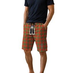 ScotsTee Shop Scottish Cameron Ancient Men's Highland Kilt Sporran Tartan Shorts