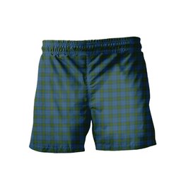ScotsTee Shop Scottish Donegal County Men's Highland Kilt Sporran Tartan Shorts