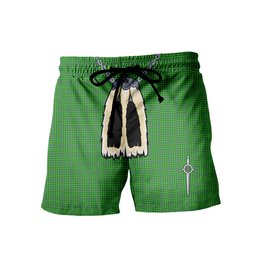 ScotsTee Shop Scottish Currie Men's Highland Kilt Sporran Tartan Shorts