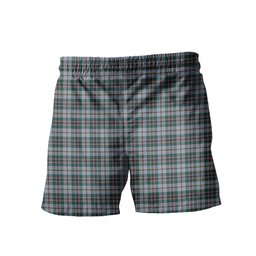 ScotsTee Shop Scottish Craig Modern Men's Highland Kilt Sporran Tartan Shorts
