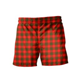 ScotsTee Shop Scottish Cameron Modern Men's Highland Kilt Sporran Tartan Shorts