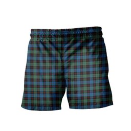 ScotsTee Shop Scottish Guthrie Men's Highland Kilt Sporran Tartan Shorts