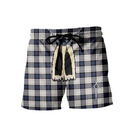 ScotsTee Shop Scottish Ferguson Dress Men's Highland Kilt Sporran Tartan Shorts