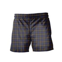 ScotsTee Shop Scottish Fletcher of Dunans SC Men's Highland Kilt Sporran Tartan Shorts