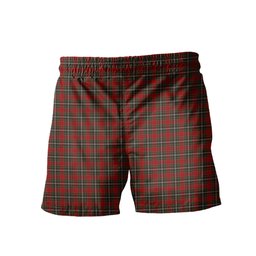 ScotsTee Shop Scottish Gillespie Men's Highland Kilt Sporran Tartan Shorts