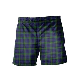 ScotsTee Shop Scottish Forth Men's Highland Kilt Sporran Tartan Shorts