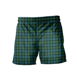 ScotsTee Shop Scottish Ewing Ancient Men's Highland Kilt Sporran Tartan Shorts