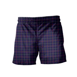 ScotsTee Shop Scottish Fitzgerald Hunting Men's Highland Kilt Sporran Tartan Shorts