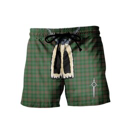 ScotsTee Shop Scottish Gayre Dress Men's Highland Kilt Sporran Tartan Shorts