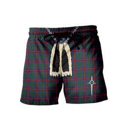 ScotsTee Shop Scottish Jardine Dress Men's Highland Kilt Sporran Tartan Shorts