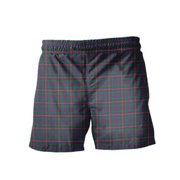 ScotsTee Shop Scottish Hyndman Men's Highland Kilt Sporran Tartan Shorts