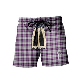 ScotsTee Shop Scottish Dunlop Dress Men's Highland Kilt Sporran Tartan Shorts
