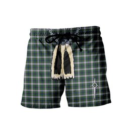 ScotsTee Shop Scottish Forbes Dress Men's Highland Kilt Sporran Tartan Shorts