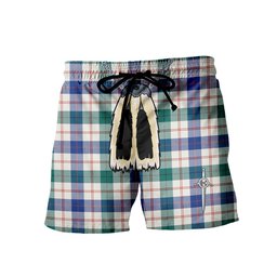 ScotsTee Shop Scottish Guthrie Dress Modern Men's Highland Kilt Sporran Tartan Shorts