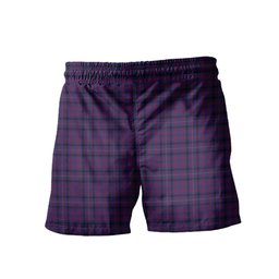 ScotsTee Shop Scottish Dundonald Men's Highland Kilt Sporran Tartan Shorts