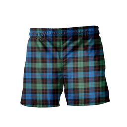 ScotsTee Shop Scottish Guthrie Ancient Men's Highland Kilt Sporran Tartan Shorts