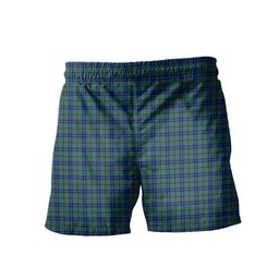 ScotsTee Shop Scottish Falconer Men's Highland Kilt Sporran Tartan Shorts