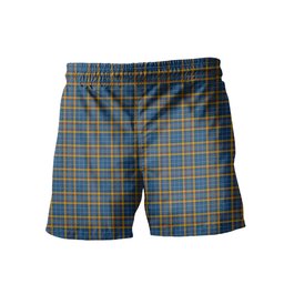 ScotsTee Shop Scottish Healy Men's Highland Kilt Sporran Tartan Shorts