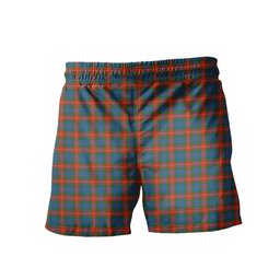 ScotsTee Shop Scottish Fraser of Lovat Ancient Men's Highland Kilt Sporran Tartan Shorts