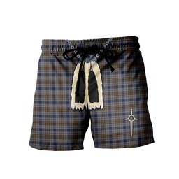 ScotsTee Shop Scottish Gayre Hunting Men's Highland Kilt Sporran Tartan Shorts