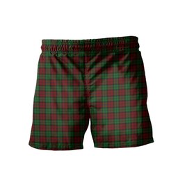 ScotsTee Shop Scottish MacCormick Dress Men's Highland Kilt Sporran Tartan Shorts