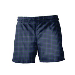 ScotsTee Shop Scottish Isle of Harris Men's Highland Kilt Sporran Tartan Shorts